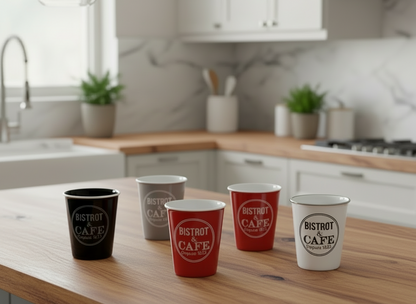 Juego de Café Bistrot Multicolor 110 ml | 5five Simply Smart