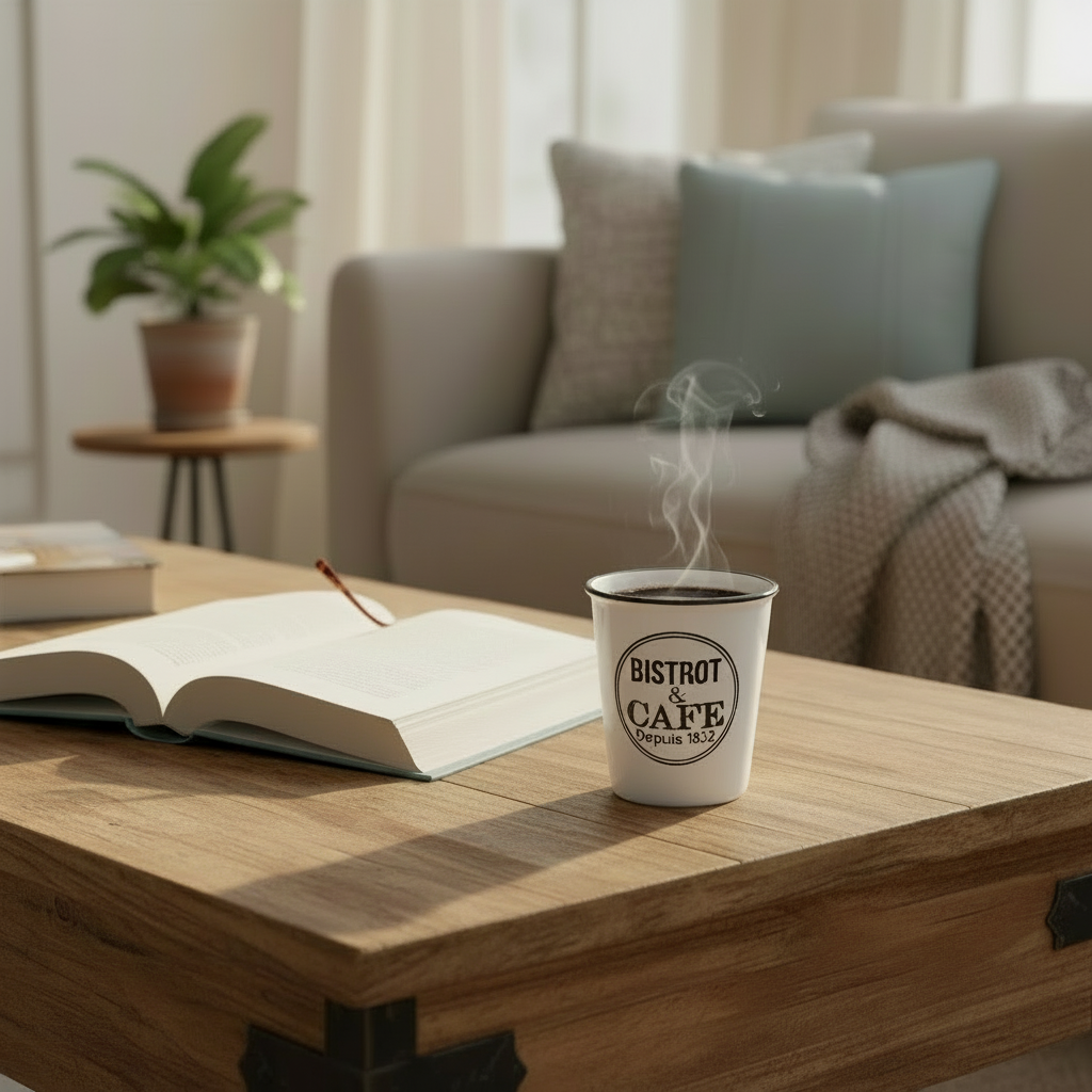 Juego de Café Bistrot Multicolor 110 ml | 5five Simply Smart