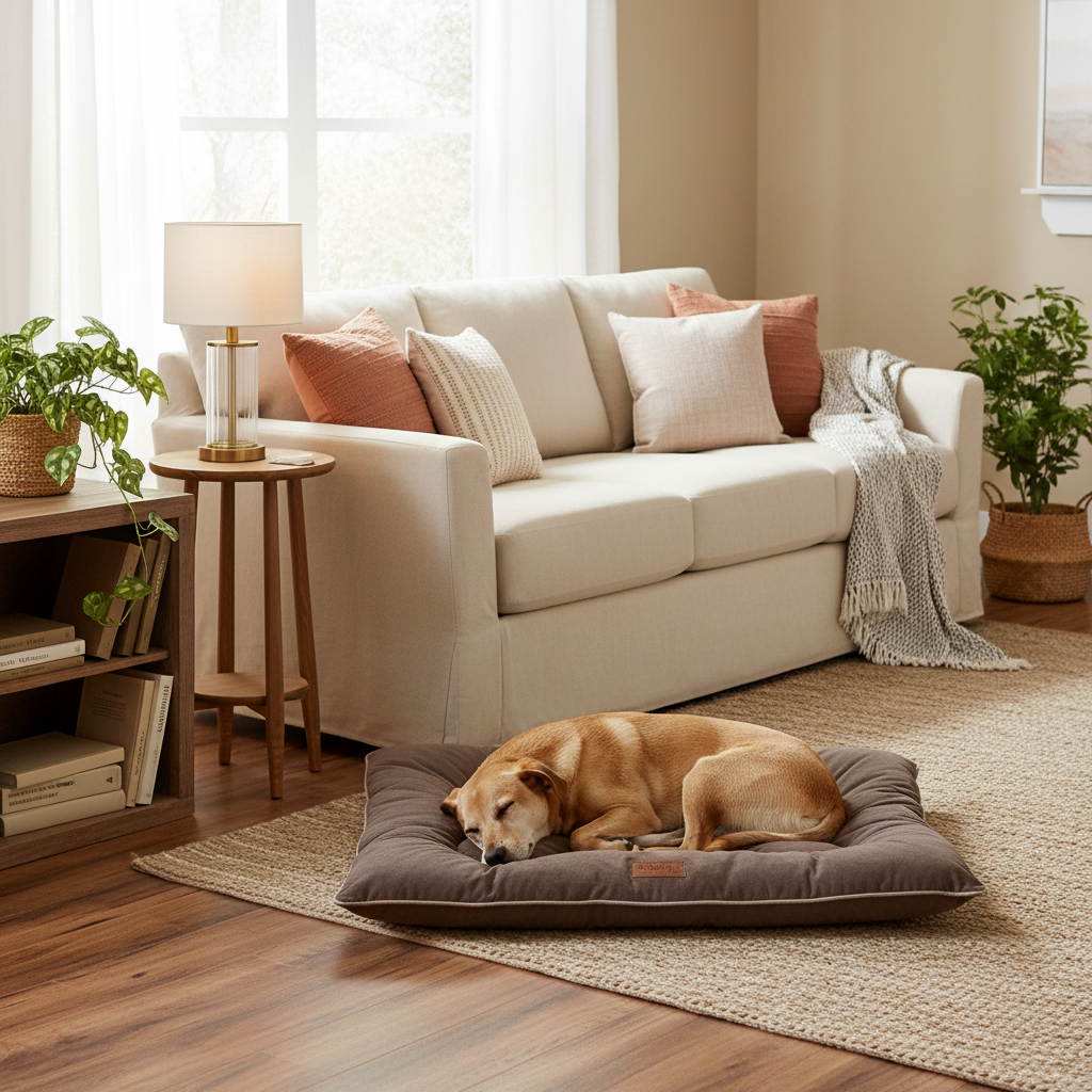 Colchón para Perro - Hueso Marrón | Kerbl