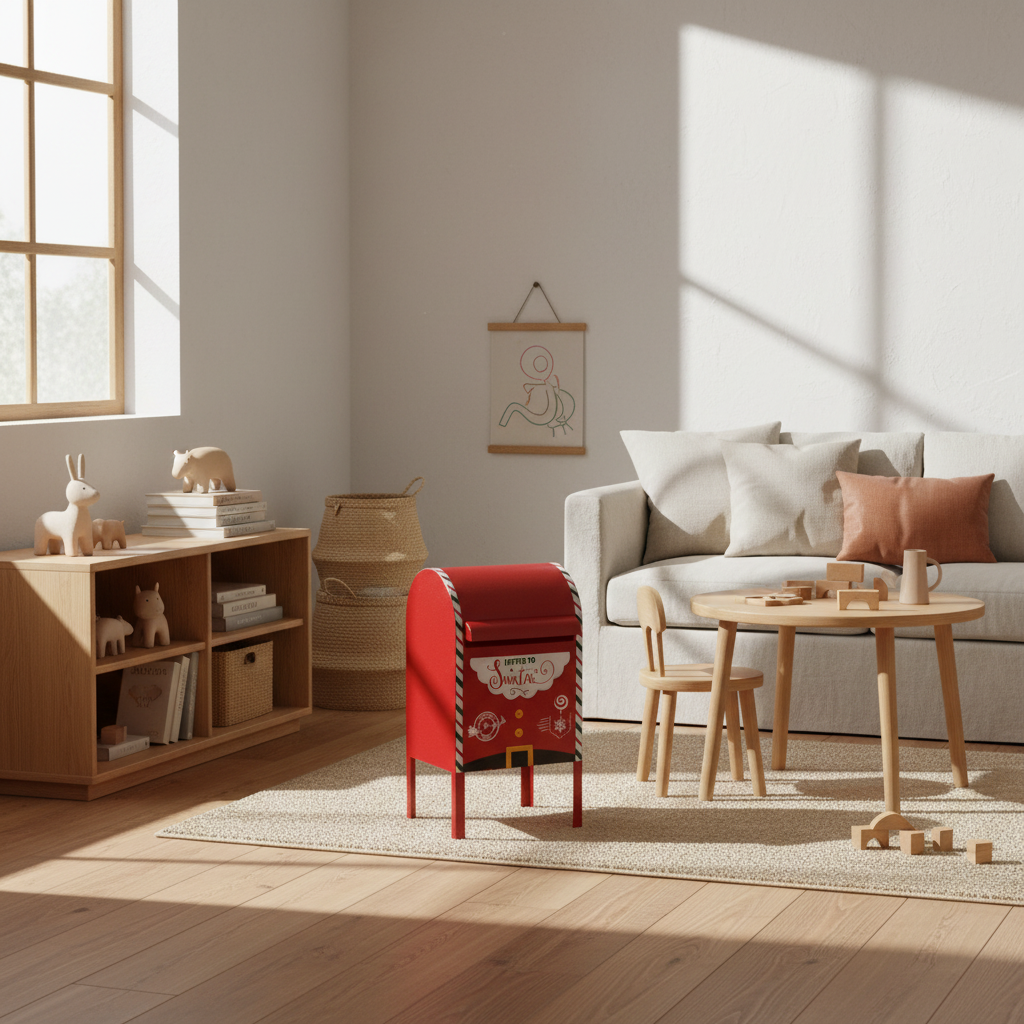 Adorno Buzón Cartas de Navidad | DKD Home Decor