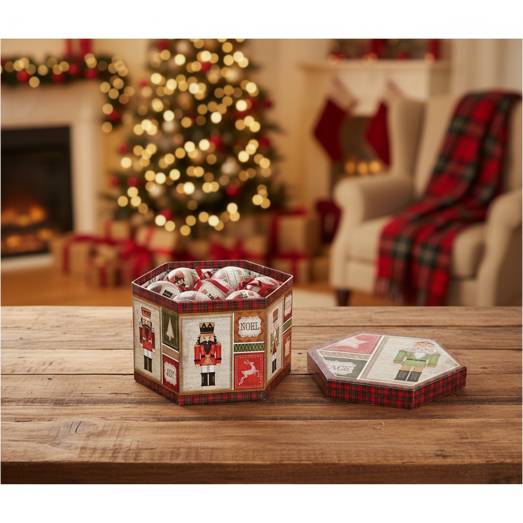 Bolas de Navidad Cascanueces PVC (14 Piezas) |  Home ESPRIT