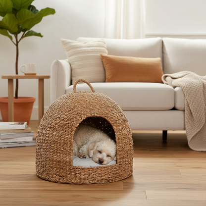 Cama para mascotas Fibra natural  | Home ESPRIT