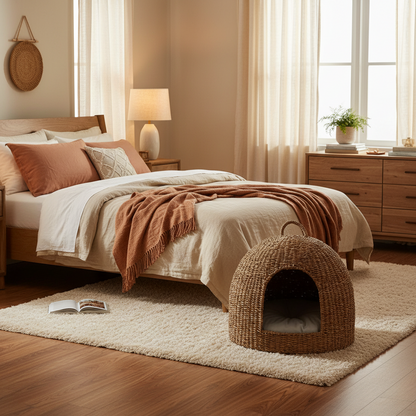 Cama para mascotas Fibra natural  | Home ESPRIT