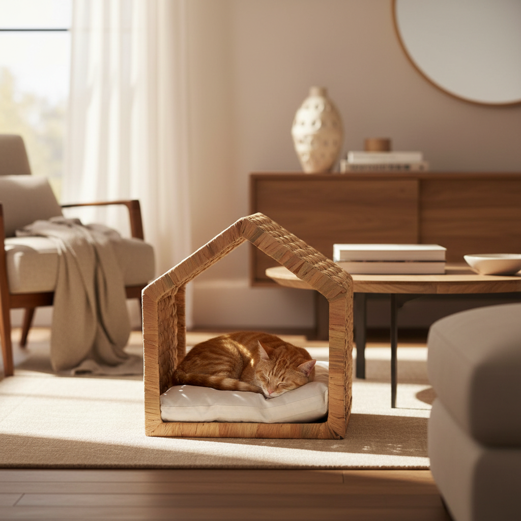 Cama para mascotas Casita Jacinto de agua |  Home ESPRIT