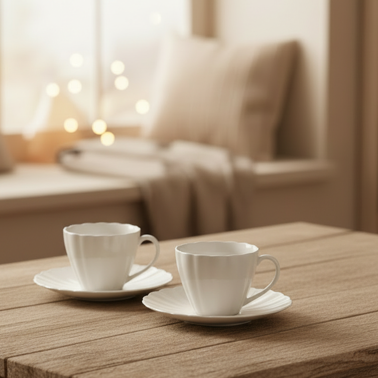 Juego de 6 Tazas Ondas | Home ESPRIT