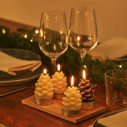 Set de Velas Piña En Colores Surtidos – Estilo Otoñal/Navideño | Lifetime