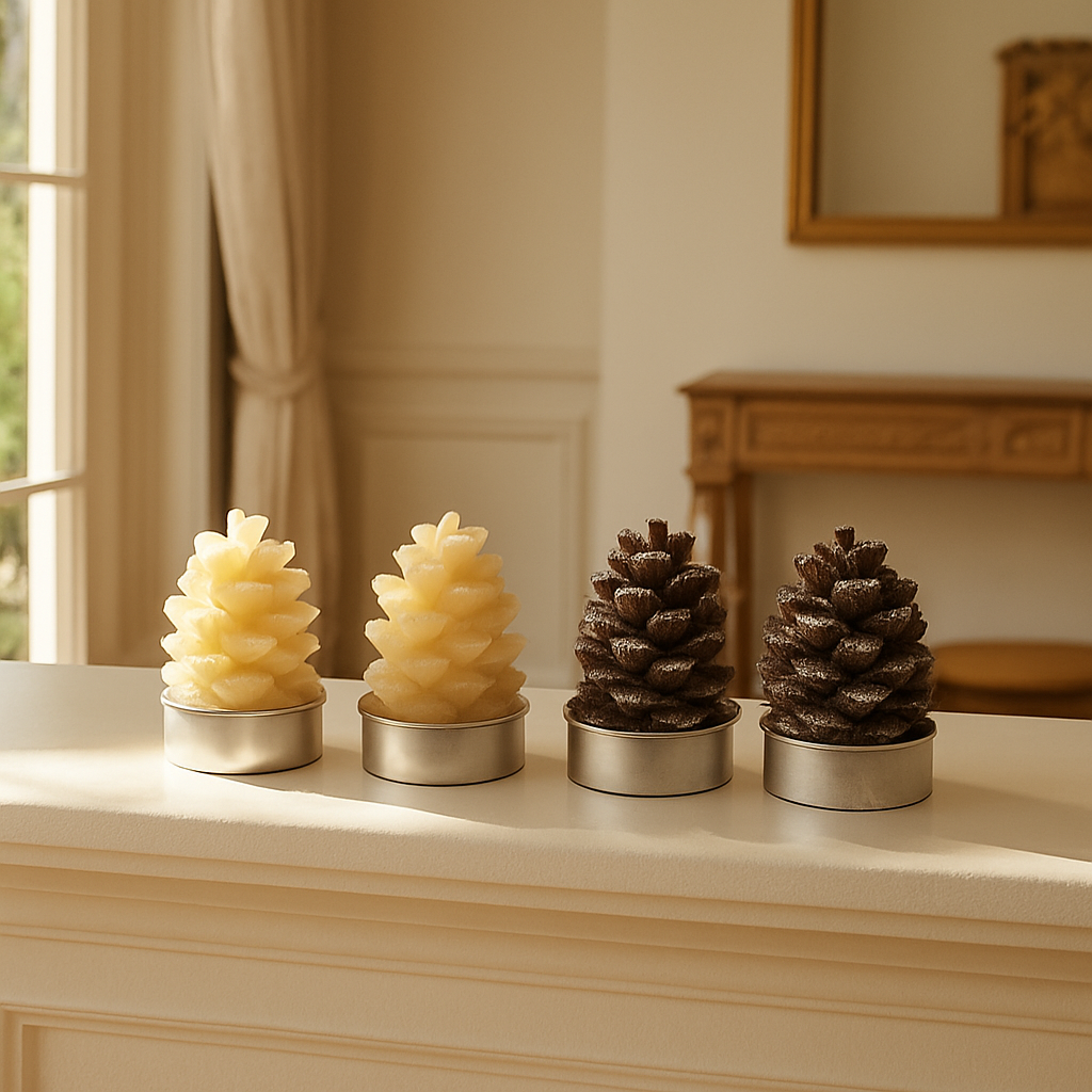 Set de Velas Piña En Colores Surtidos – Estilo Otoñal/Navideño | Lifetime