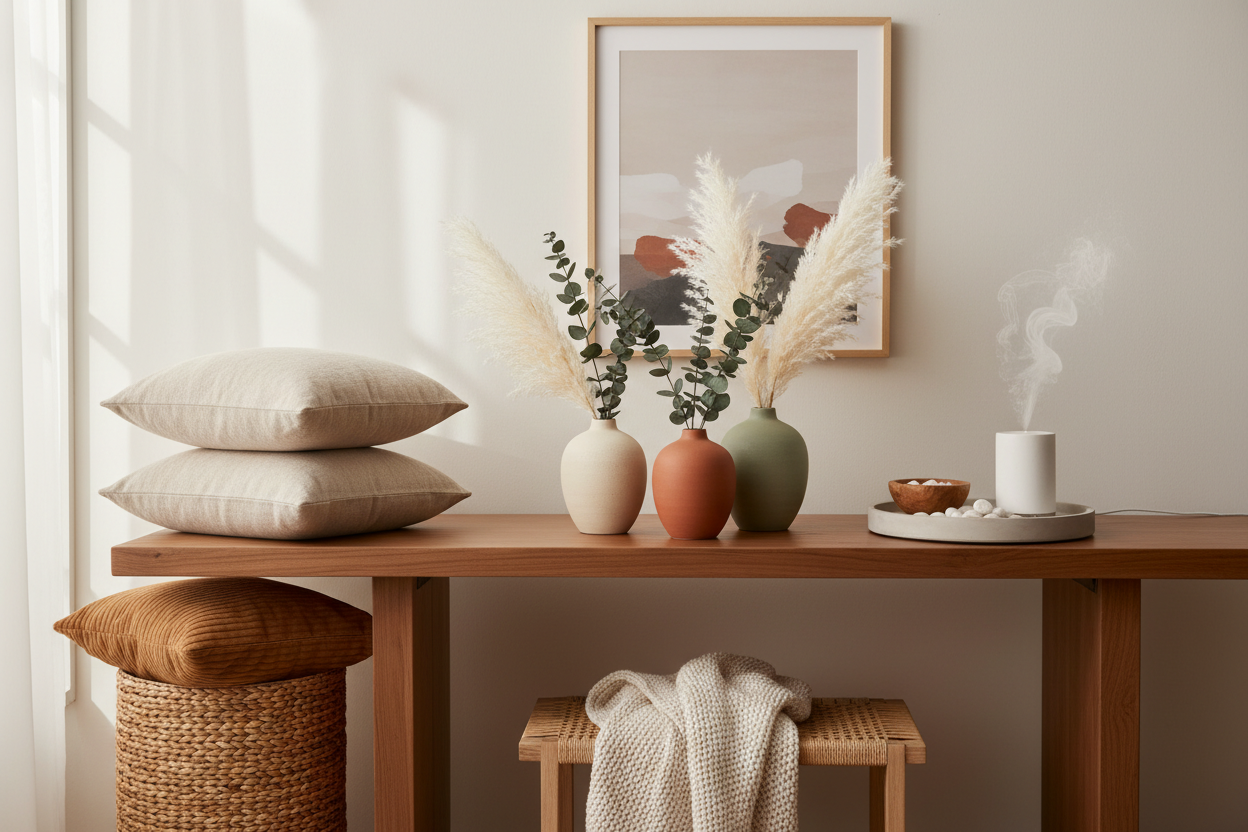 Detalles de decoración en armonía