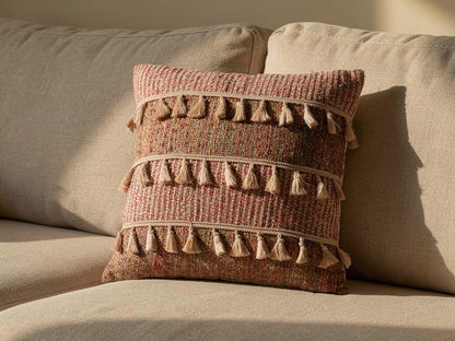 Cojín Boho Terracota 45x45 cm |  Home ESPRIT